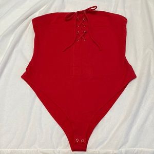 Forever 21 Tube Top Bodysuit